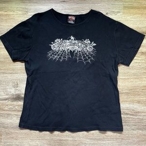 Women’s black Harley Davidson Sacramento short sleeve shirt 2X